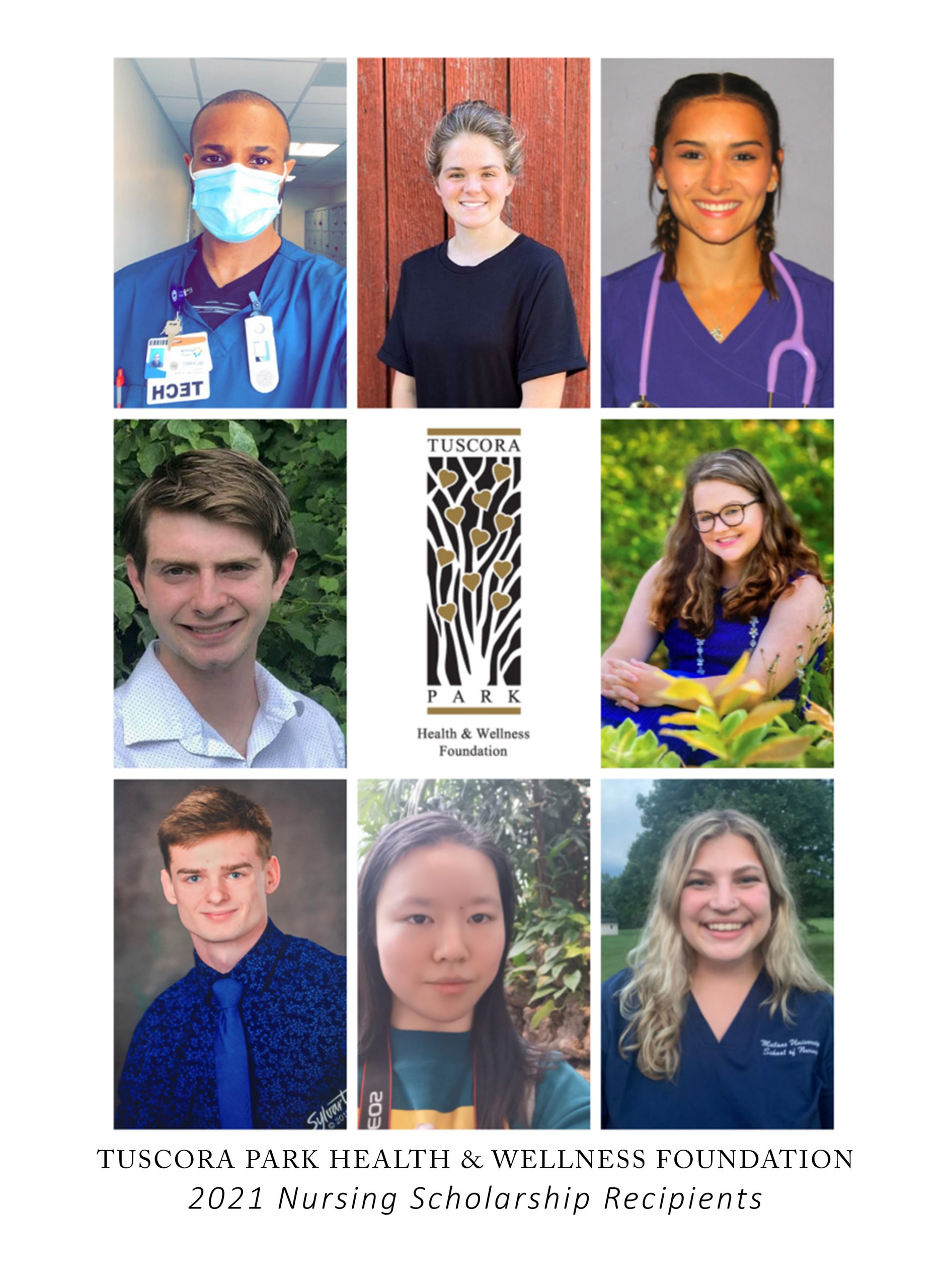 2021 Nursing Scholarship Recipients Photo Collage